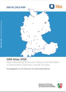OER Atlas 2016 - Publication on OER stakeholders and activities in Germany, Austria and Switzerland
